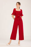 Danafiriol Jumpsuit (Maroon)