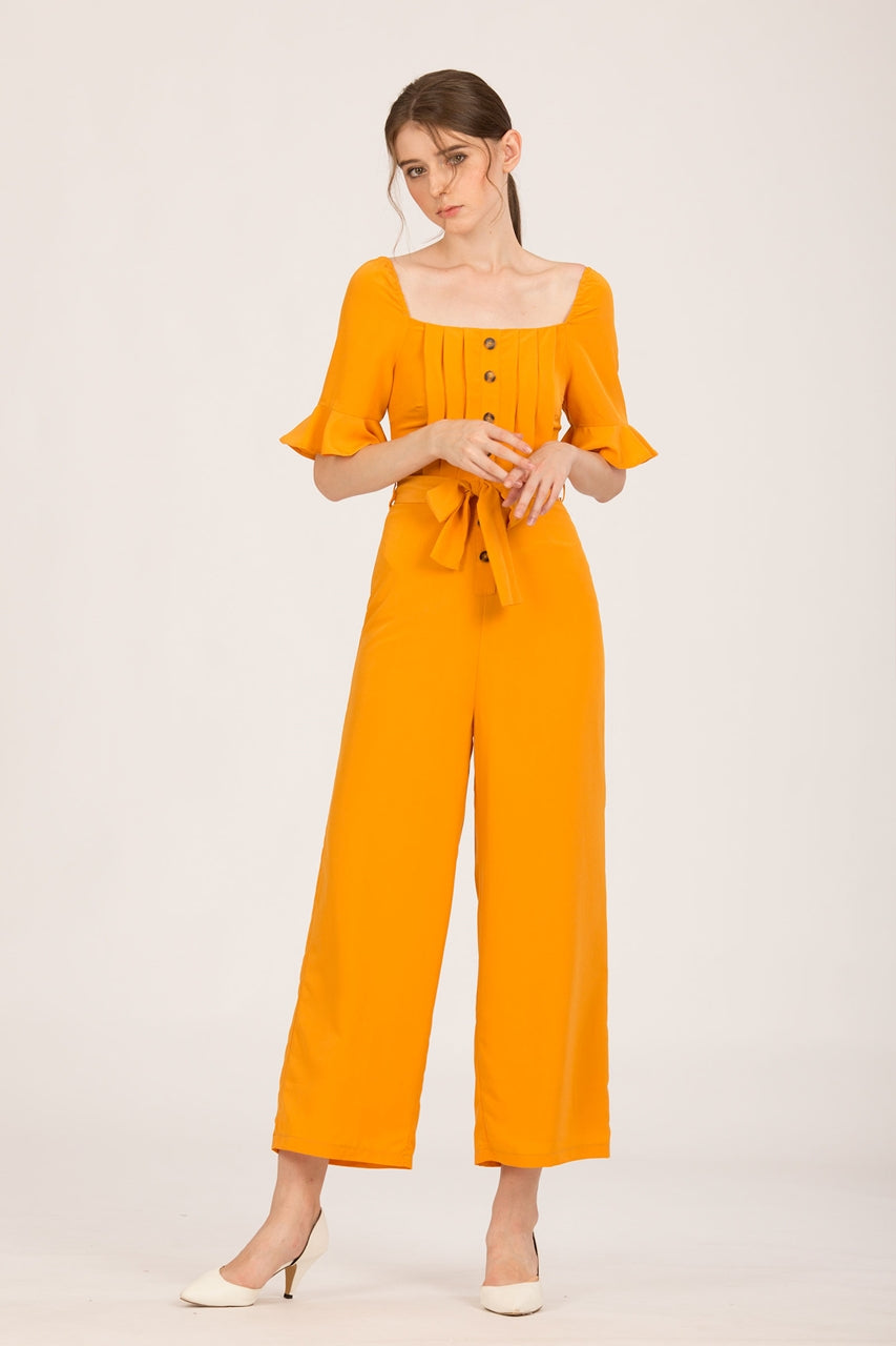 Danafiriol Jumpsuit (Mustard)