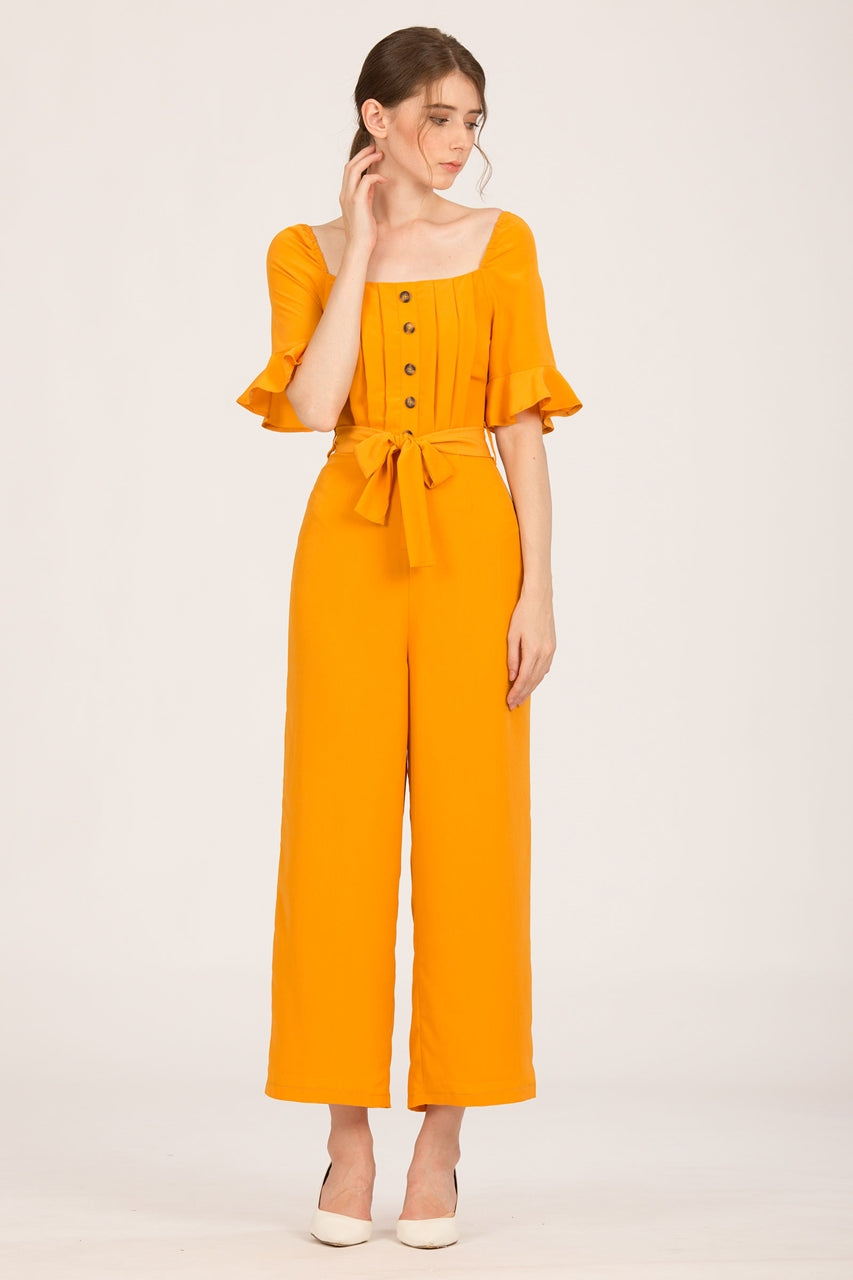 Danafiriol Jumpsuit (Mustard)