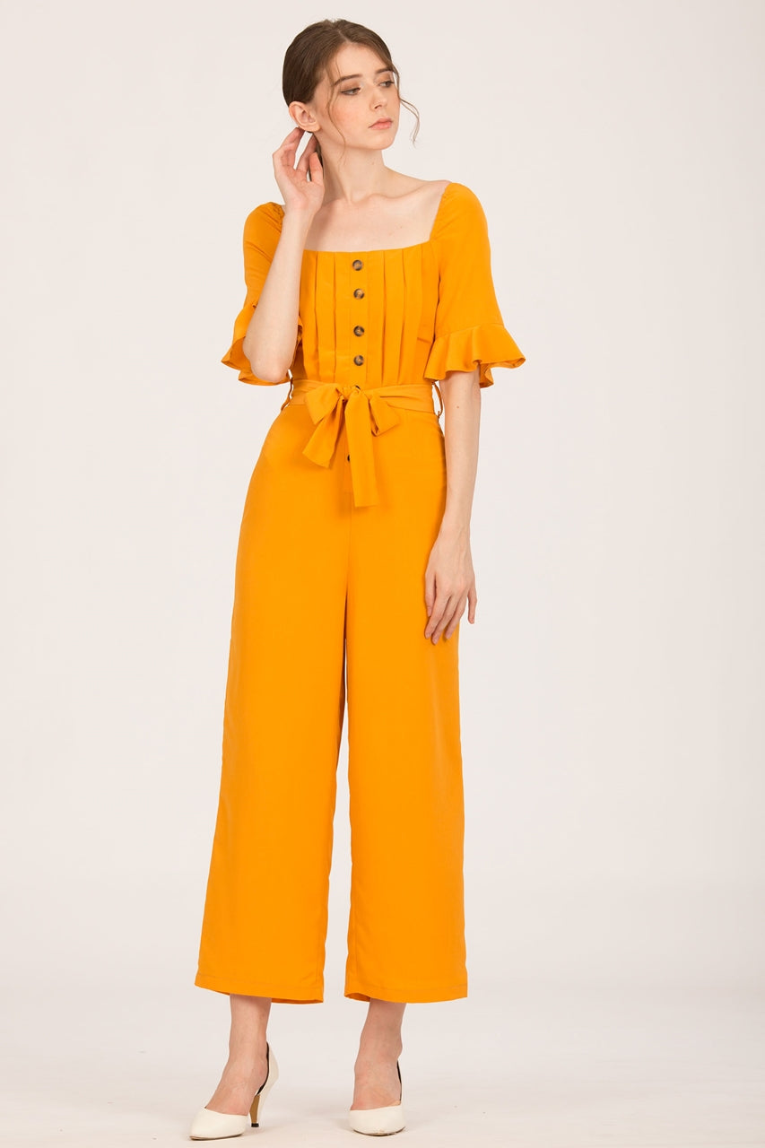 Danafiriol Jumpsuit (Mustard)