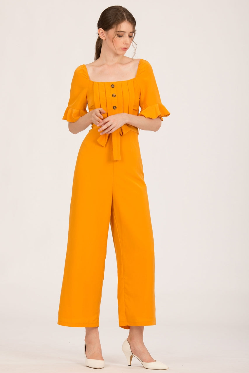 Danafiriol Jumpsuit (Mustard)