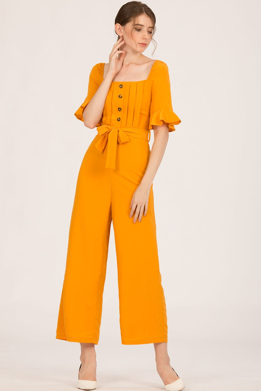 Danafiriol Jumpsuit (Mustard)