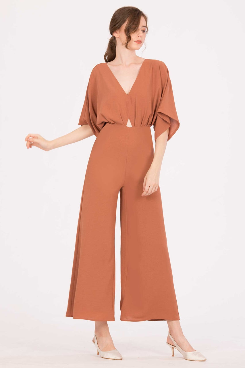 Darihary Jumpsuit (Brown)