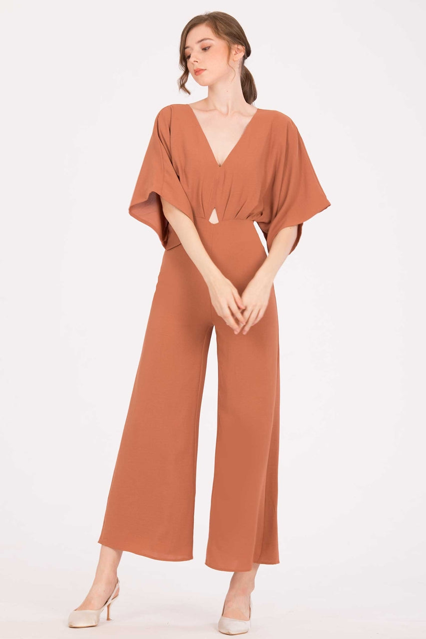 Darihary Jumpsuit (Brown)