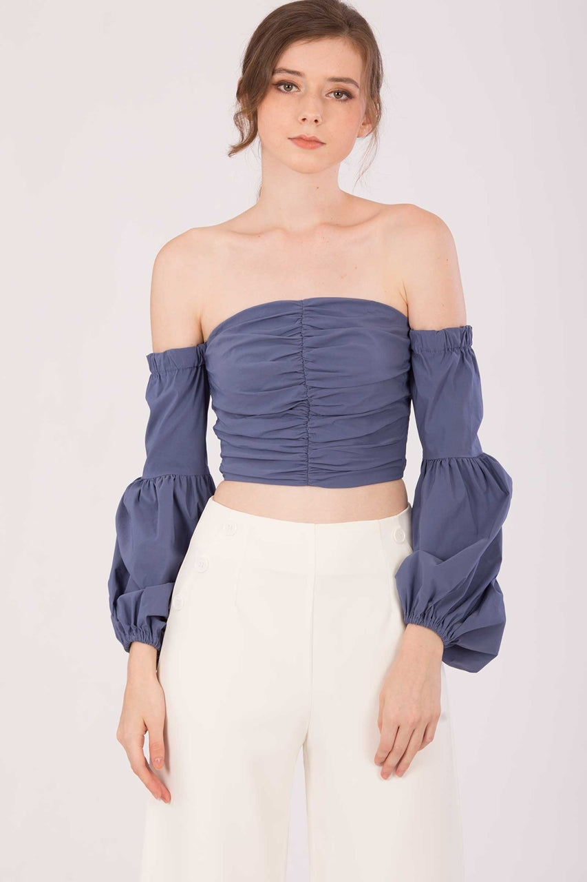 Dicheny Top (Denim Blue)