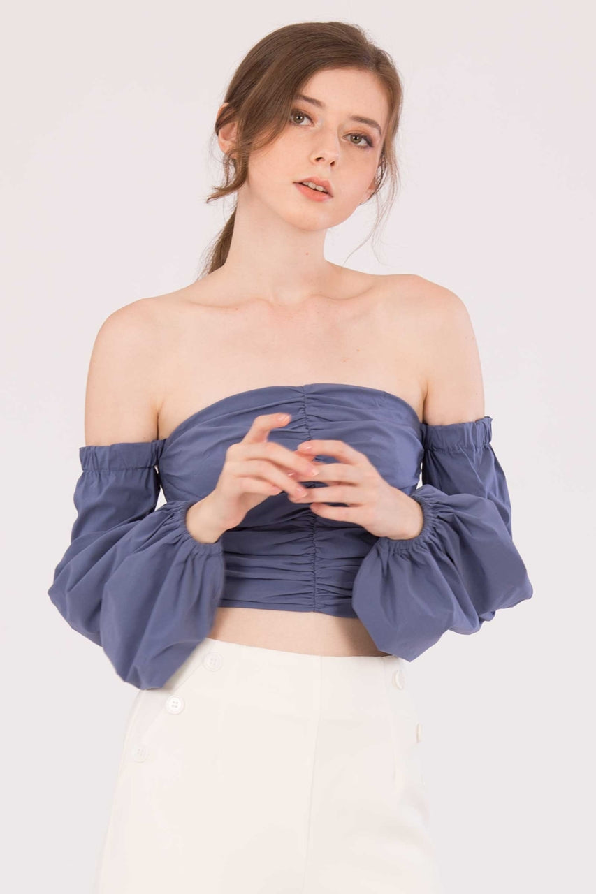 Dicheny Top (Denim Blue)