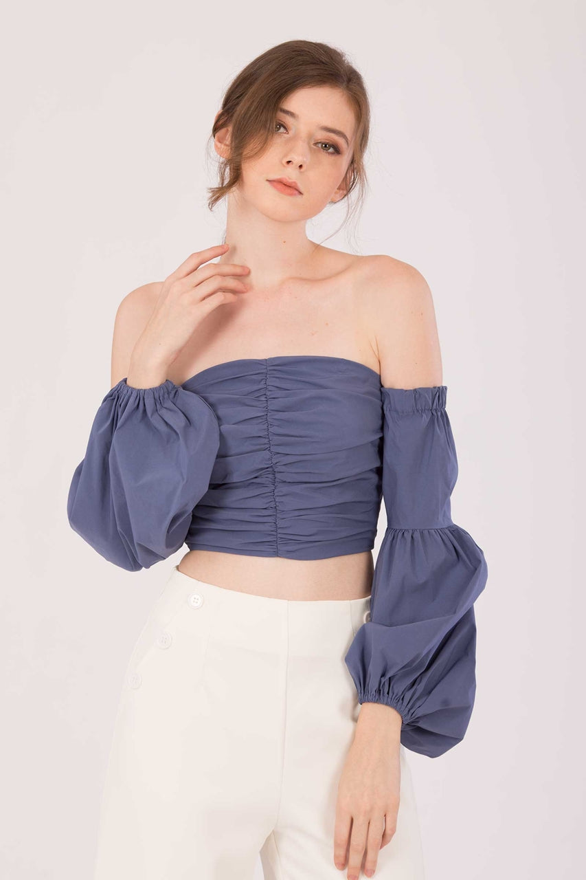 Dicheny Top (Denim Blue)