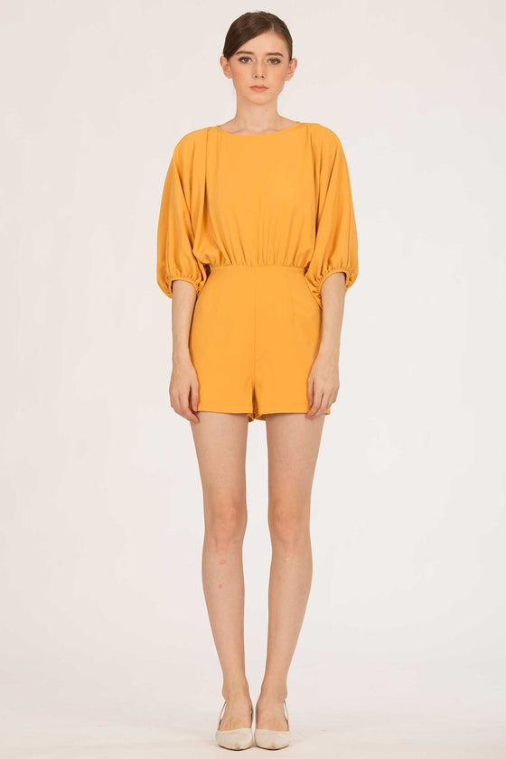 Demietiol Romper (Mustard)