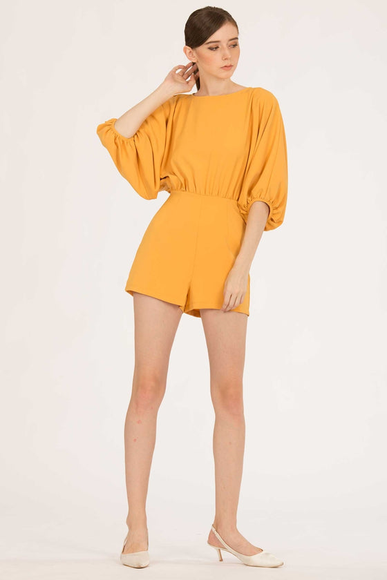 Demietiol Romper (Mustard)