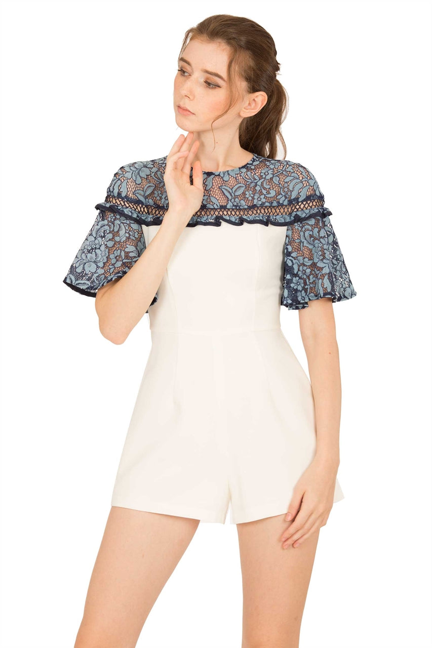 Deferasia Romper (White)