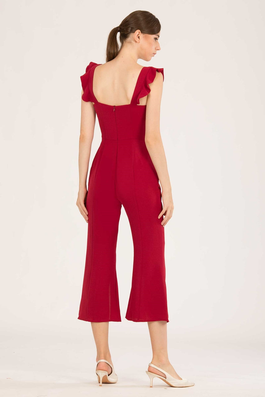 Dufergua Jumpsuit (Red)