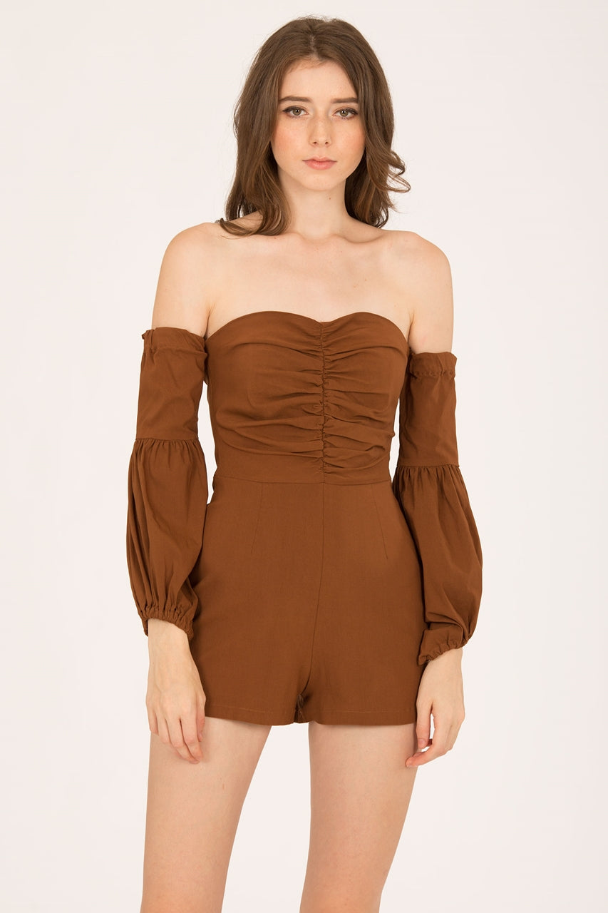 Dolifit Romper (Dark Brown)