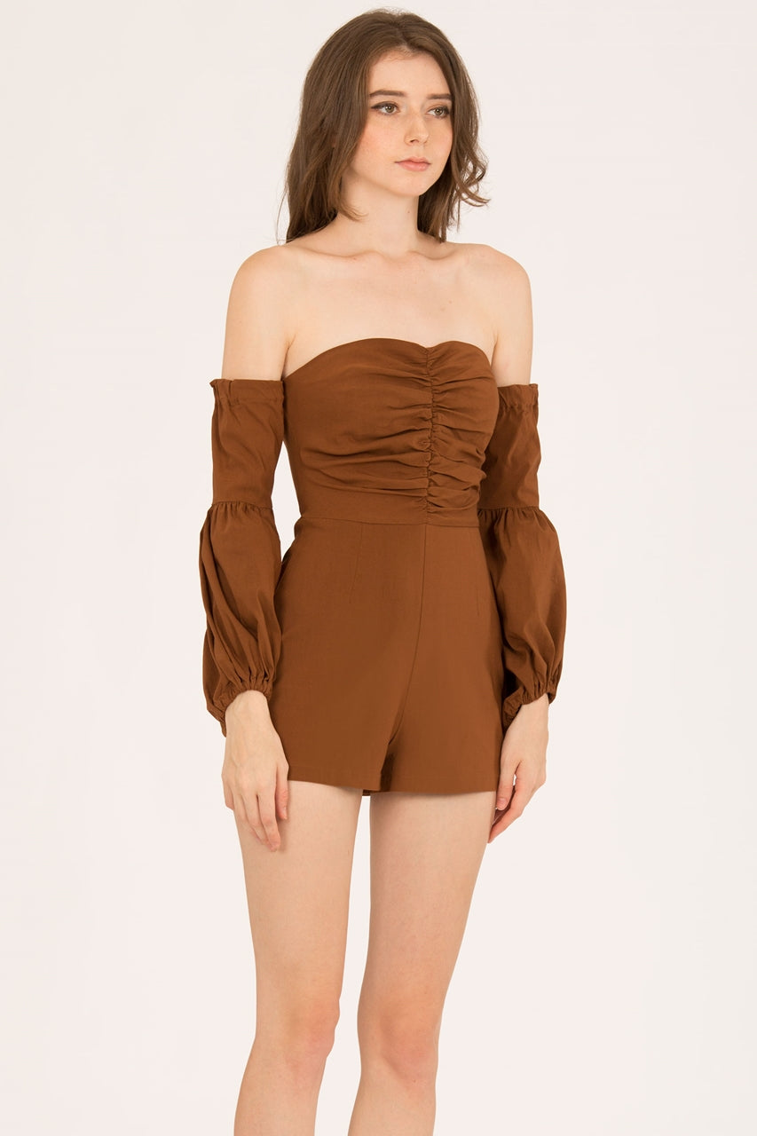 Dolifit Romper (Dark Brown)