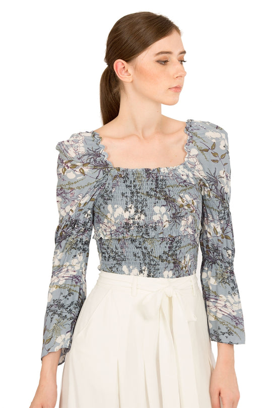 Dimuria Top (Pale Blue)