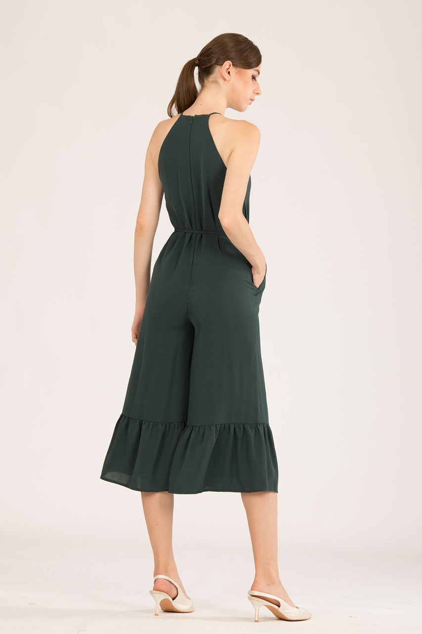 Dofihuxaz Jumpsuit (Dark Green)