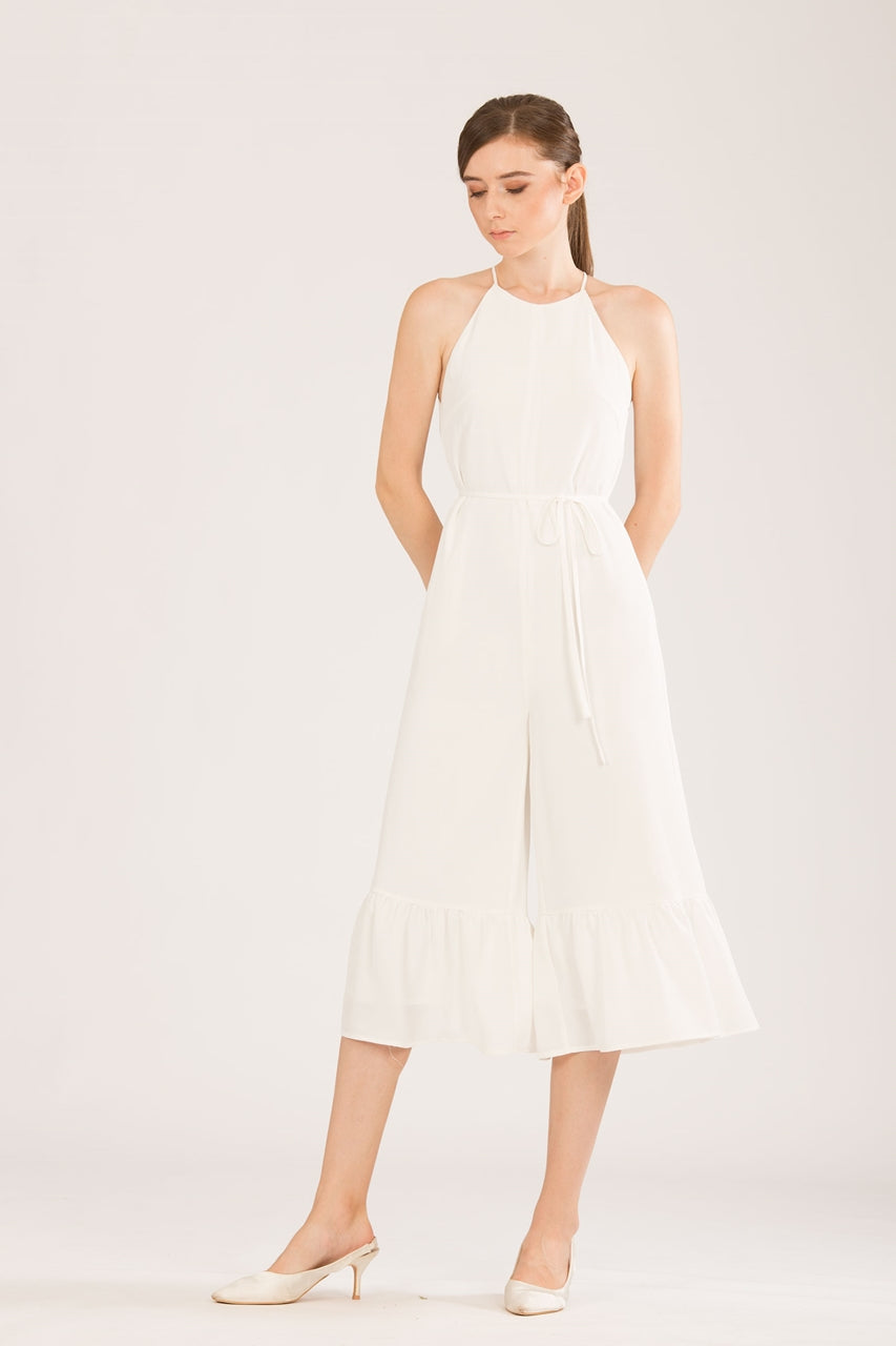 Dofihuxaz Jumpsuit (White)