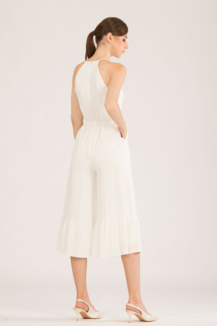 Dofihuxaz Jumpsuit (White)