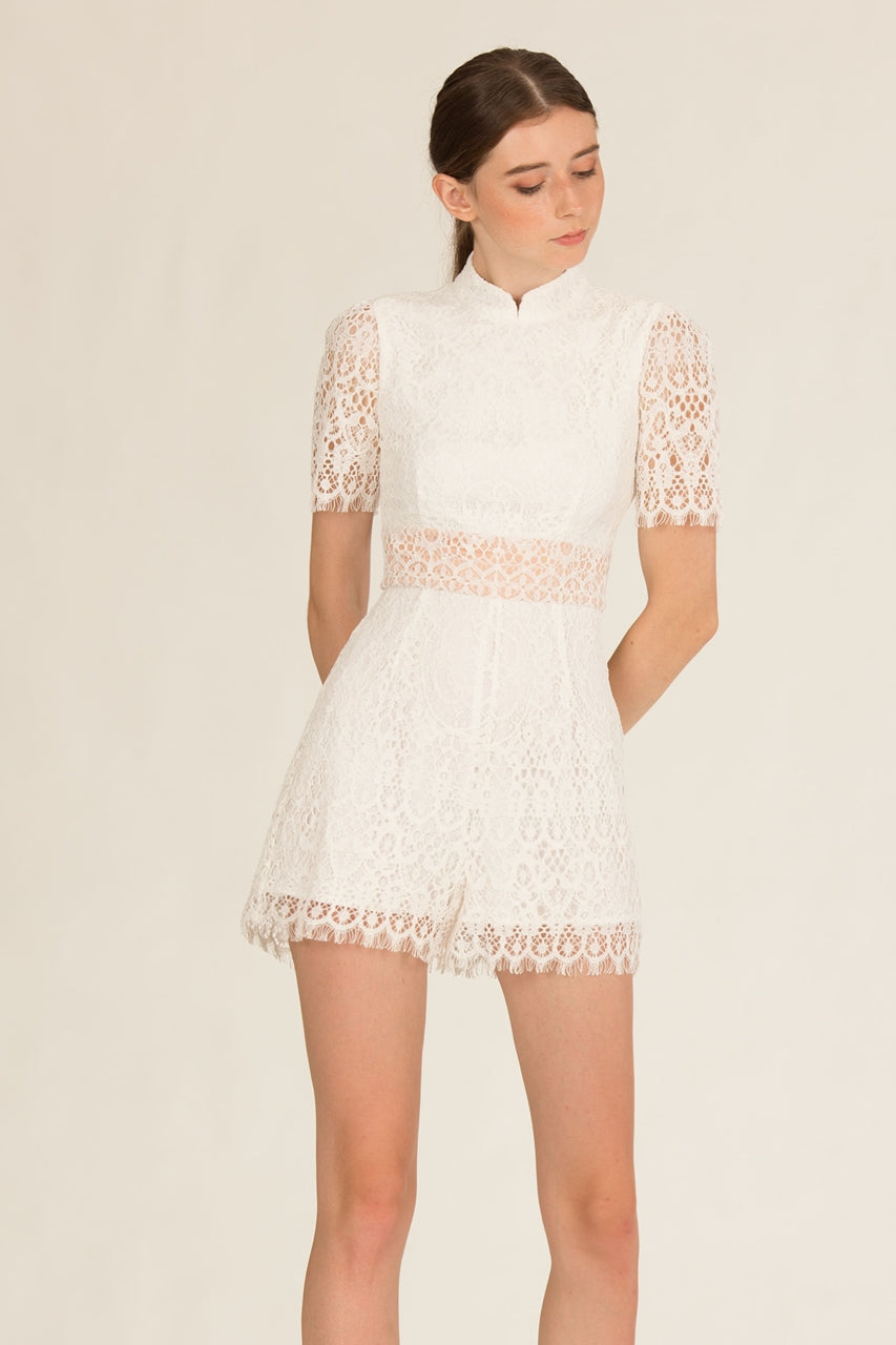 Daxiaolian Romper (White)