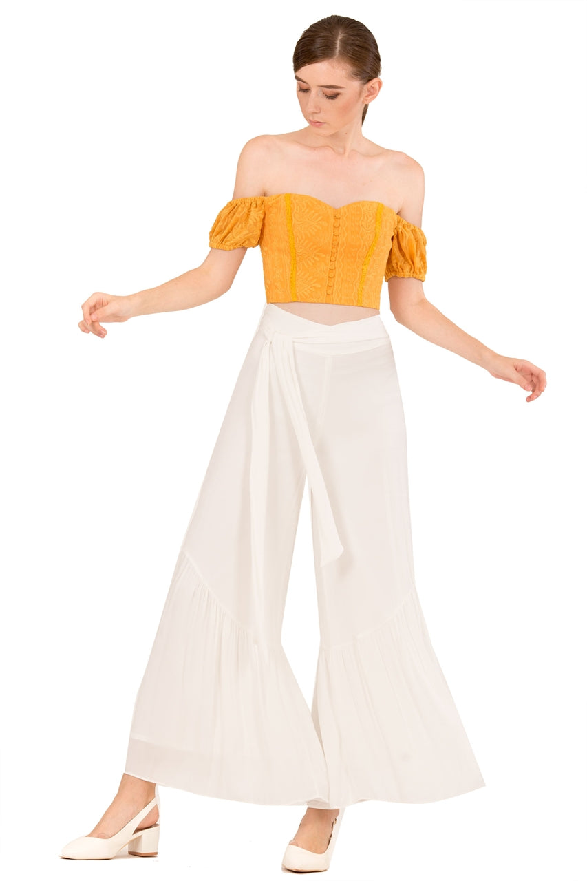 Dameirong Top (Sunflower Yellow)