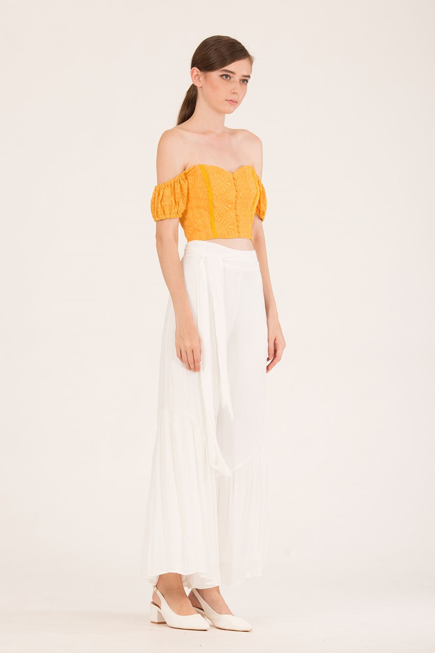 Dameirong Top (Sunflower Yellow)