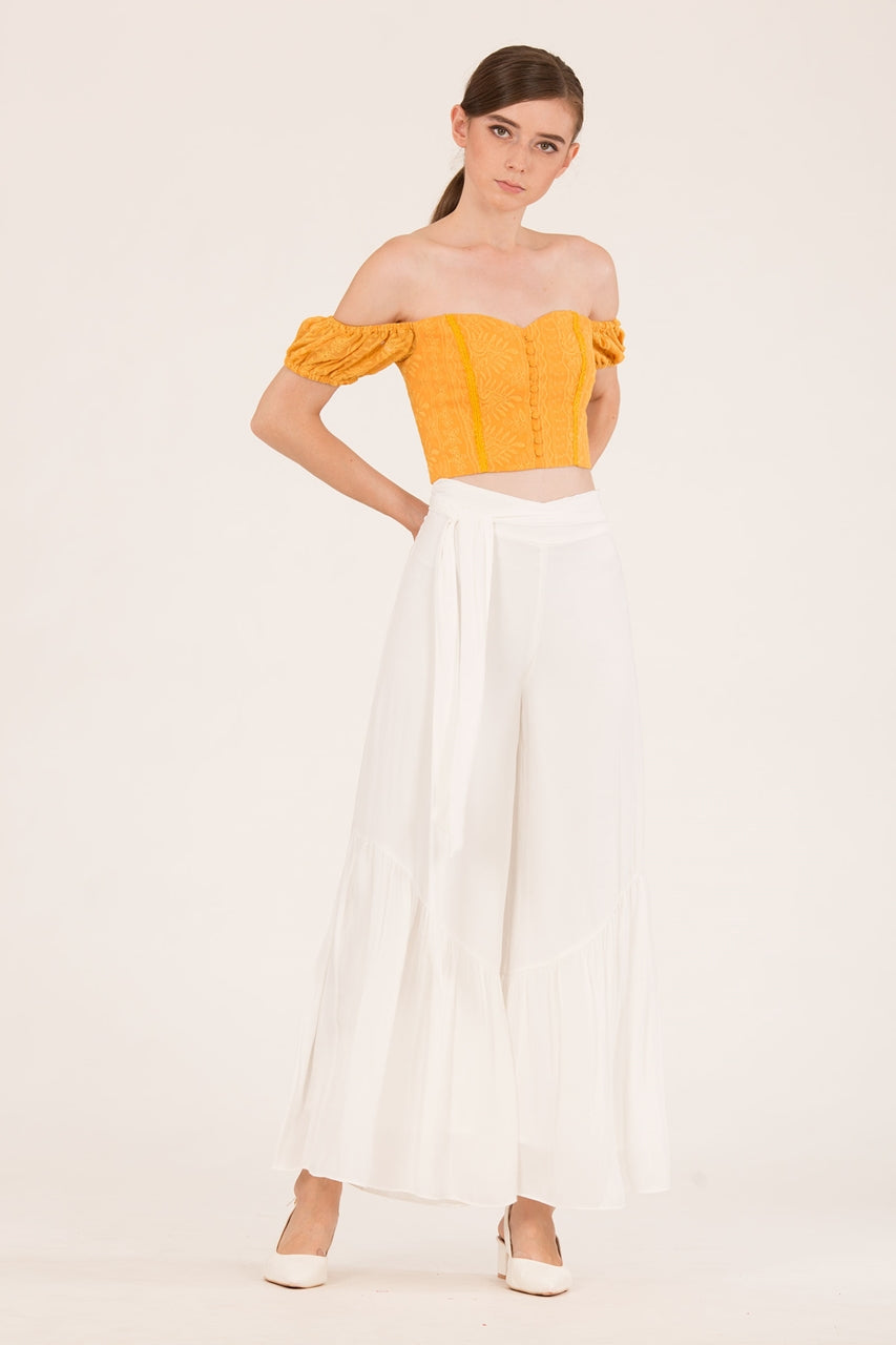 Dameirong Top (Sunflower Yellow)