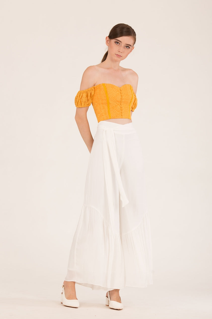 Dameirong Top (Sunflower Yellow)