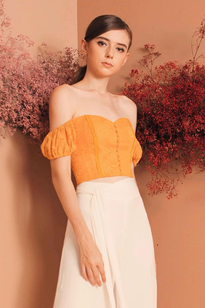 Dameirong Top (Sunflower Yellow)