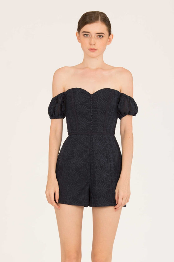 Derijx Romper (Navy)