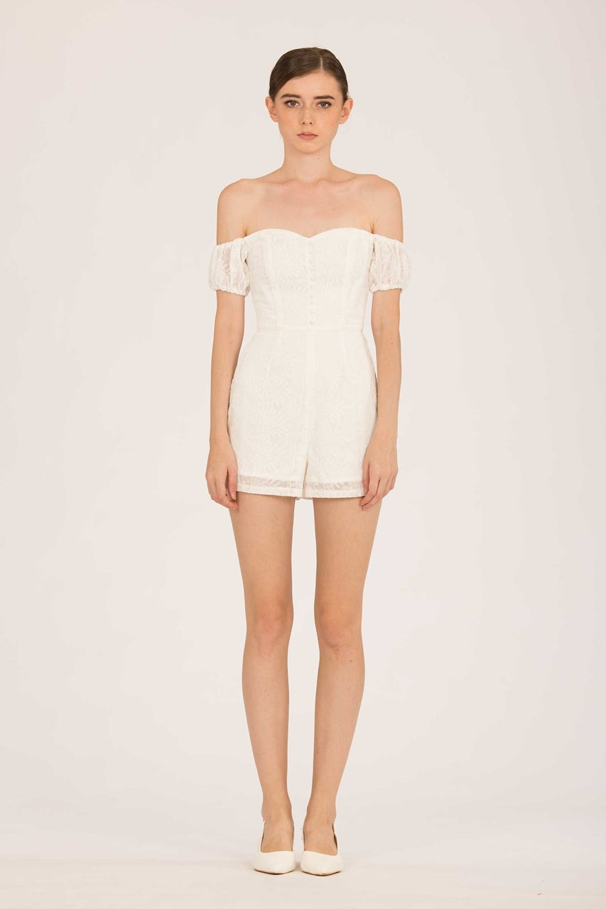 Derijx Romper (White)