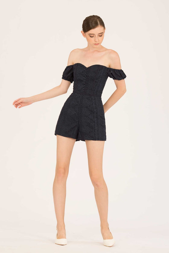 Derijx Romper (Navy)