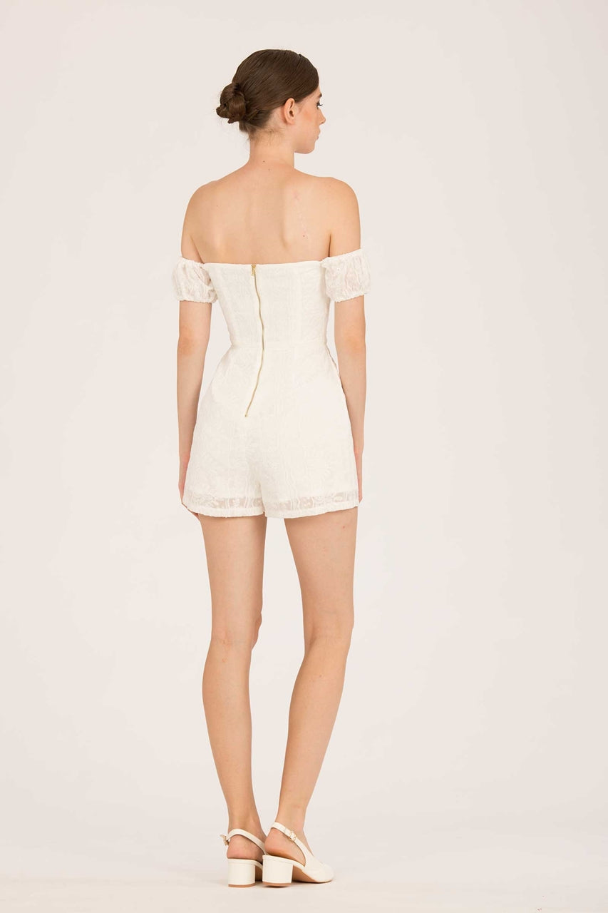 Derijx Romper (White)