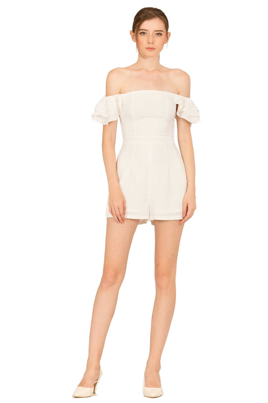 Darumo Romper (White)