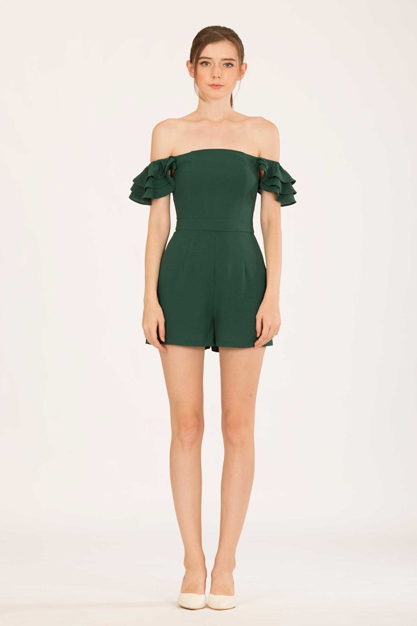 Darumo Romper (Green)