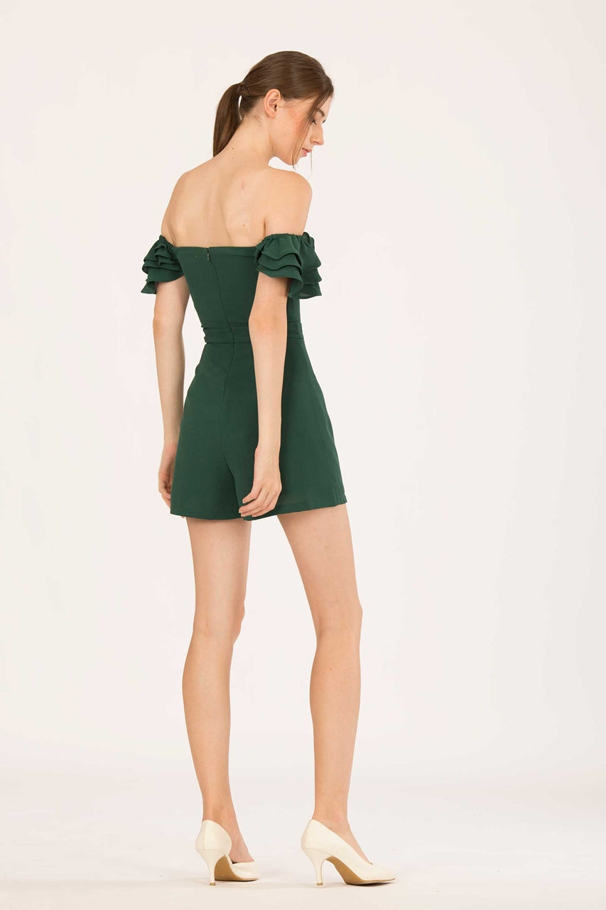 Darumo Romper (Green)