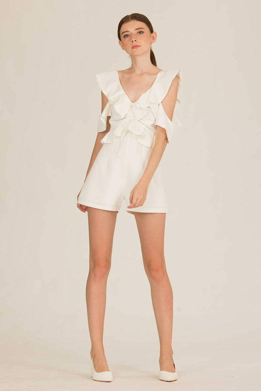 Dufju Romper (White)