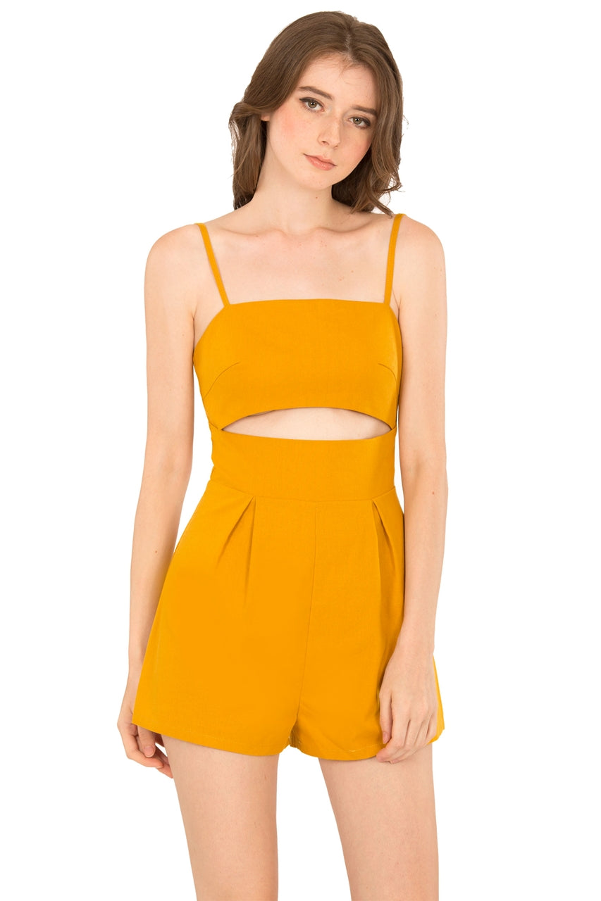 Derusty Romper (Mustard)