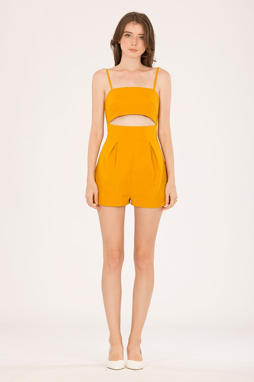 Derusty Romper (Mustard)