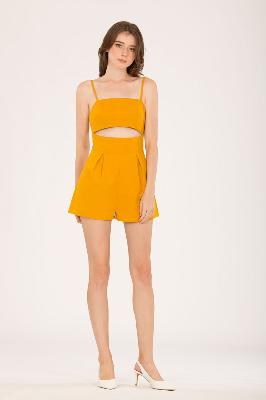 Derusty Romper (Mustard)