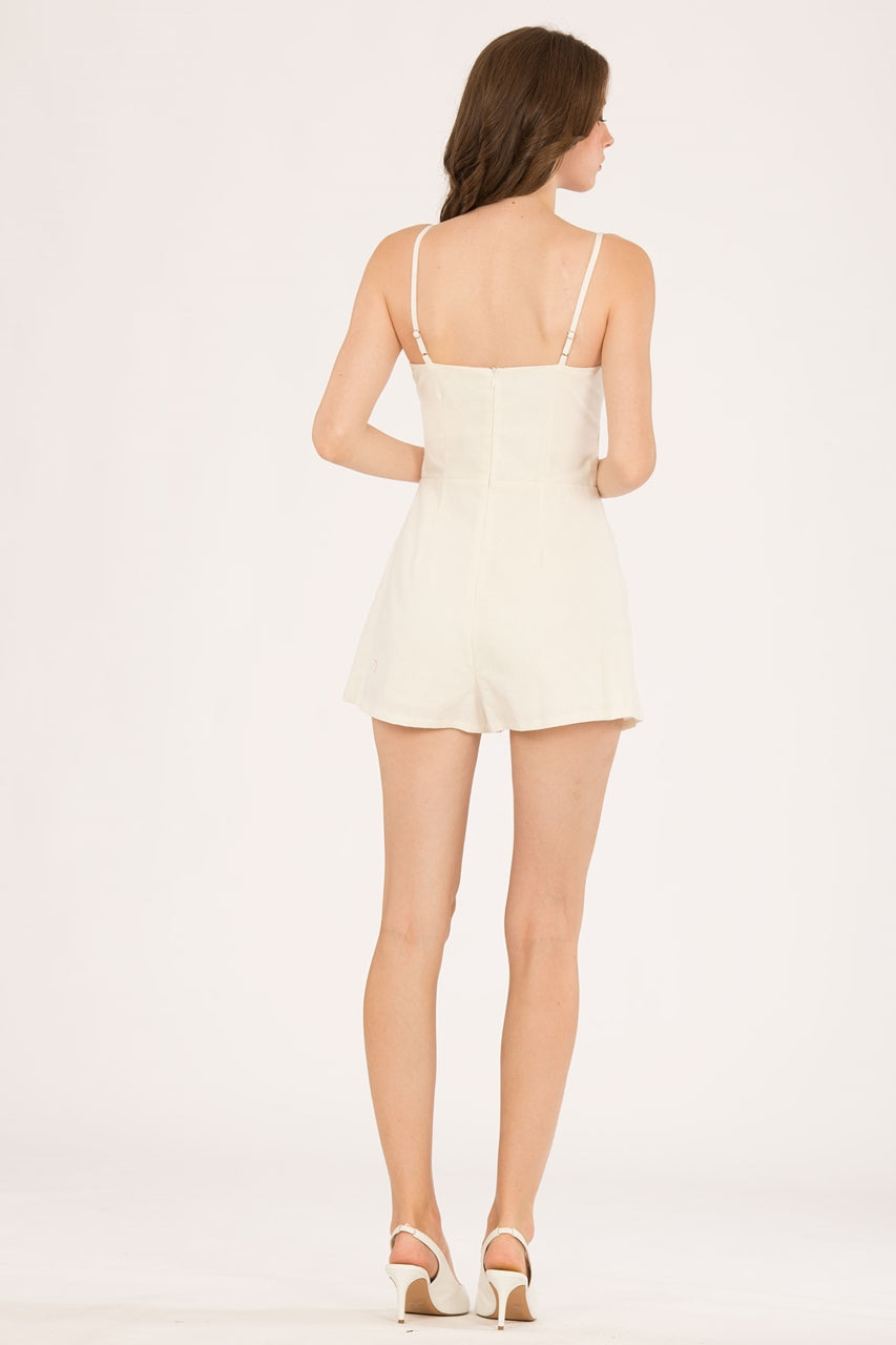 Derusty Romper (White)