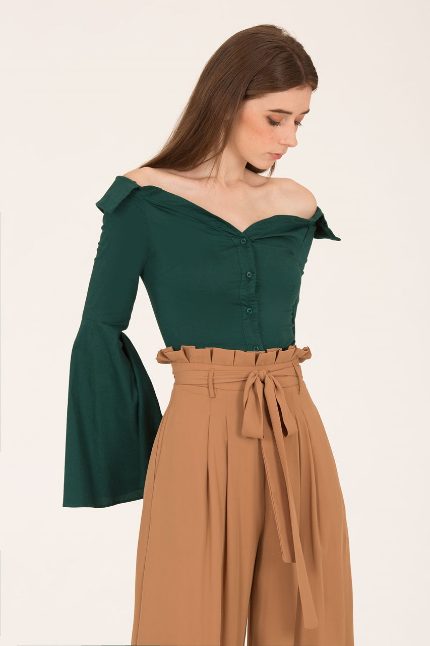 Darlianli Top (Dark Green)