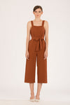 Demuxie Jumpsuit (Brown)