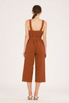 Demuxie Jumpsuit (Brown)