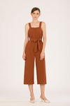 Demuxie Jumpsuit (Brown)