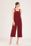 Demuxie Jumpsuit (Maroon)