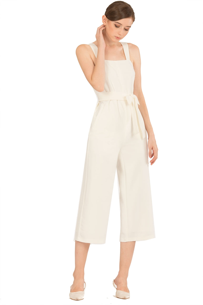 Demuxie Jumpsuit (White)