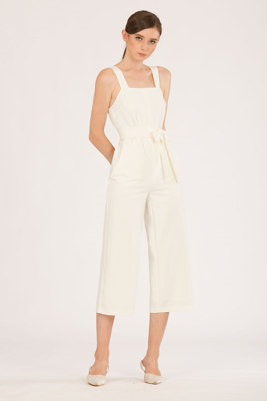 Demuxie Jumpsuit (White)