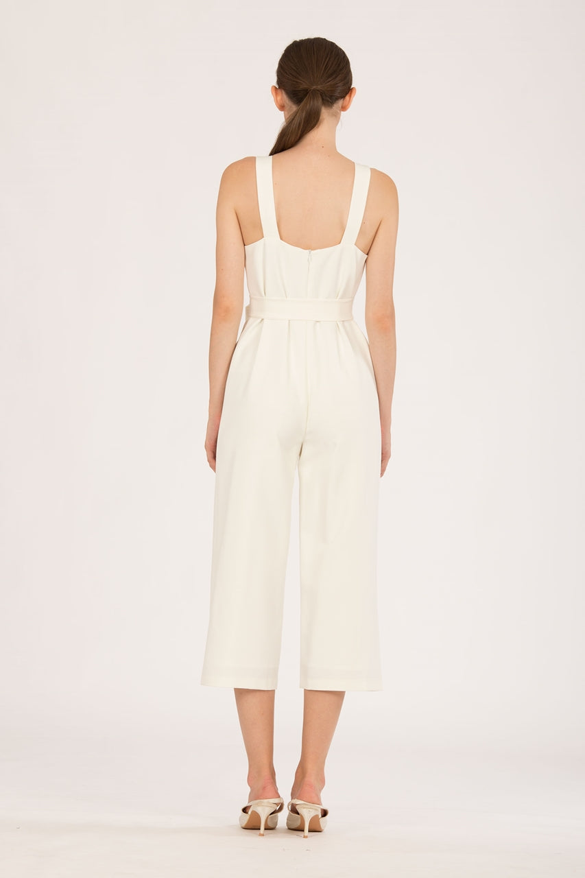 Demuxie Jumpsuit (White)