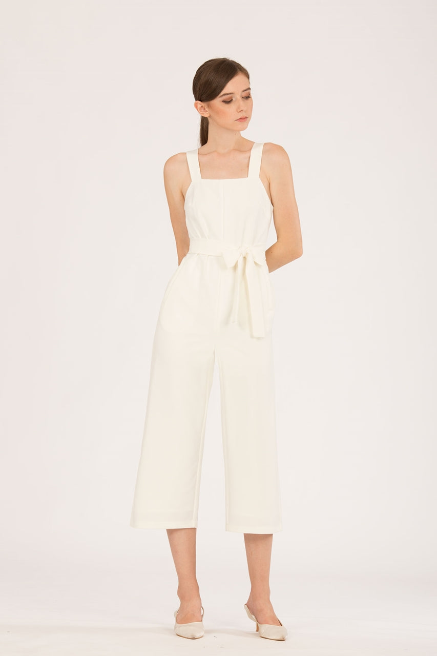 Demuxie Jumpsuit (White)