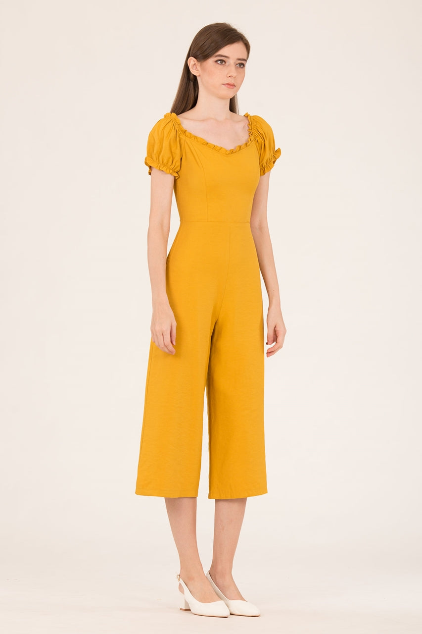 Dohafablar Jumpsuit (Mustard)