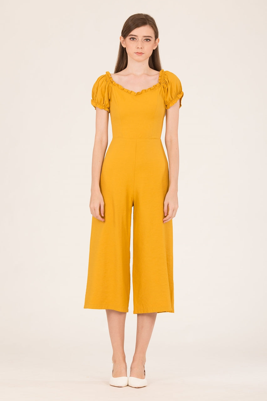 Dohafablar Jumpsuit (Mustard)